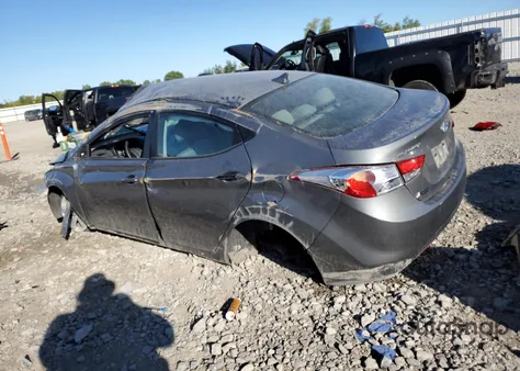 2013 Hyundai Elantra Gls from USA, damaged, VIN 5NPDH4AEXDH366424